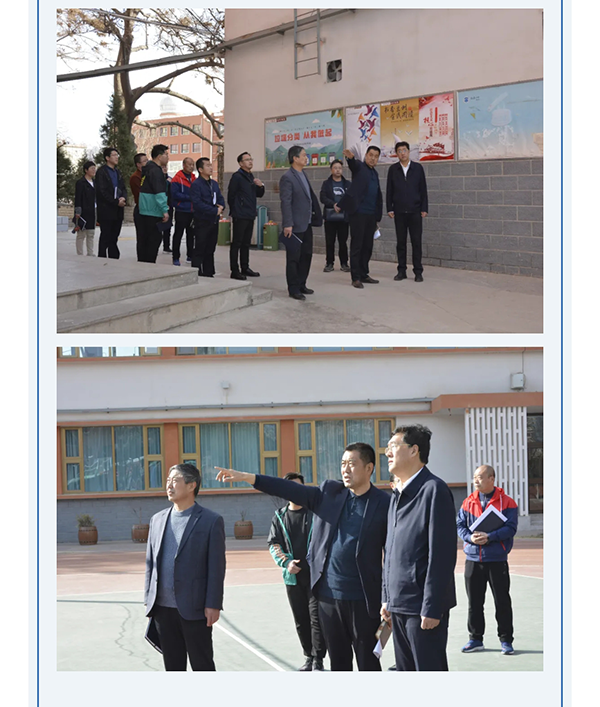 兰州市教育局党组书记局长南战军莅临兰化一中调研指导工作