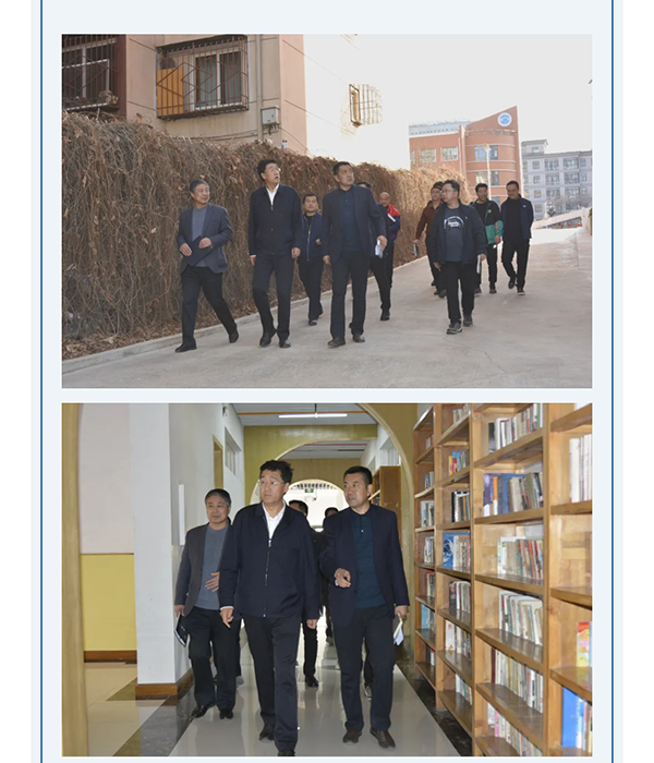 兰州市教育局党组书记局长南战军莅临兰化一中调研指导工作